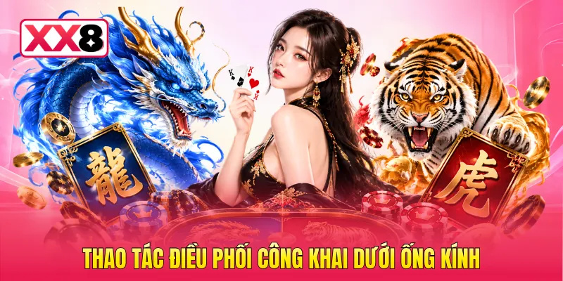 Thao tác điều phối công khai dưới ống kính